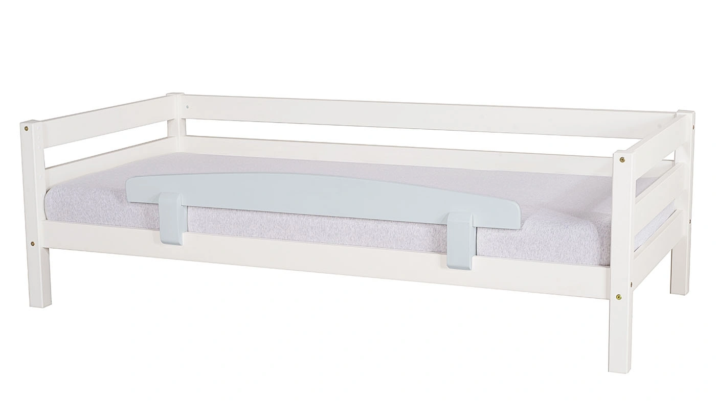 מיטת ילדים מיקה רוחב 80 ס"מ | עם מעקה אחורי